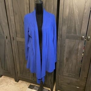 NWT Jessica London Blue Open Cardigan Size 18/20